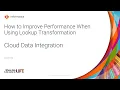 How to Improve Performance When Using Lookup Transformation