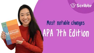 APA Manual 7th Edition 17 Most Notable Changes Scribbr