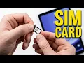 SAMSUNG Galaxy Tab A9 Input SIM Card - Install SIM