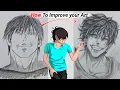 How to improve your Art skills Anime drawing for beginners