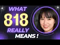 What 818 Really Means Why You Keep Seeing ANGEL Number 818 Meaning
