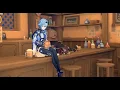 Lagu Eula enjoys a refreshing drink on her seat (Genshin Impact) [Project DL]