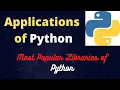 Python Real World Applications Most Popular Libraries Python Application