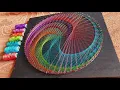 String Art Tutorial Mandala Art StringArt Geometric Pattern String Art Making HomeDecor