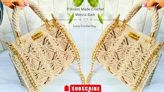 How To Make A Luxurious And Elegant Crochet Bag In Simple Steps DIY 