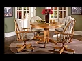 Picturesque Dining Room Sets With Wheels On Chairs