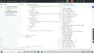 GRADING SYSTEM MENU IN PYTHON