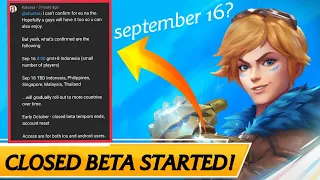 LOL WILD RIFT  ClOSED BETA  TEST DATE CONFIRMED!! - SEPTEMBER 16? - League of Legends wild rift news