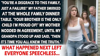 You're A Disgrace! My Father Mocked Me, Until Grandpa Stood Up and Said, It's Time For The Truth...