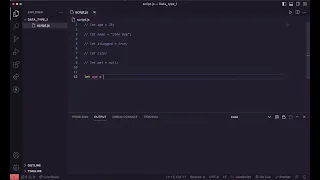 Data Types - Part 1