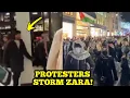 Pro Palestine Group INVADE Stores \u0026 DISRUPTS Christmas In London!