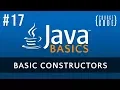 Java Programming Tutorial - Constructors