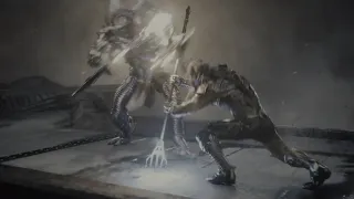 Justice League Aquaman and Wonder woman vs Steppenwolf concept.