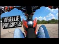 Apollo 125 DB-X19 Motovlog Wheelie Practice