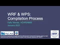 WRF and WPS Compilation Process