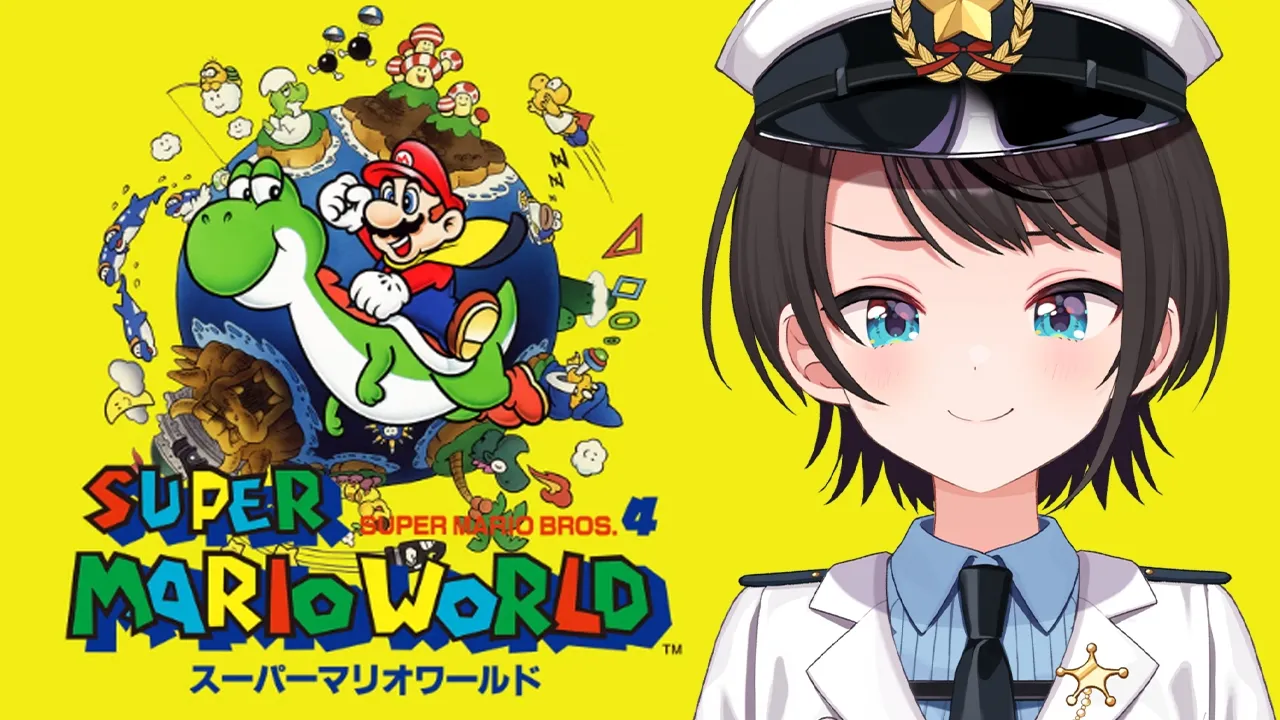 【#6】スーパーマリオワールドやるしゅばああああああああああああああああああああああああああああああああ！！！！！！！：Super Mario World【ホロライブ/大空スバル】