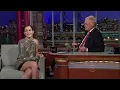 Emma Watson on David Letterman Late Show 2011