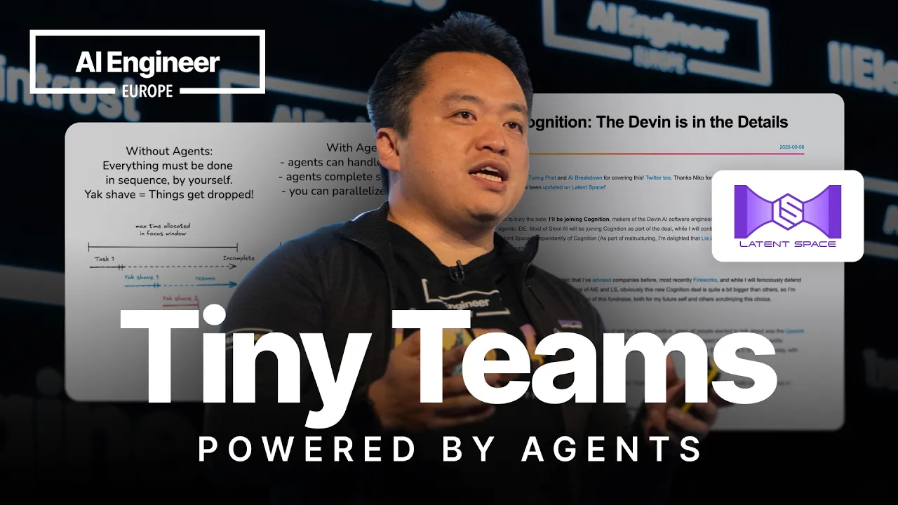 Agents for Everything Else — swyx: video thumbnail