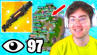 I Hosted a CHAOS RELOADER SHOTGUN Tournament in Fortnite... (Chapter 7 Season 2)
