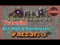 How to Set Up and Parameterize a Bot Mall Factorio Tutorial