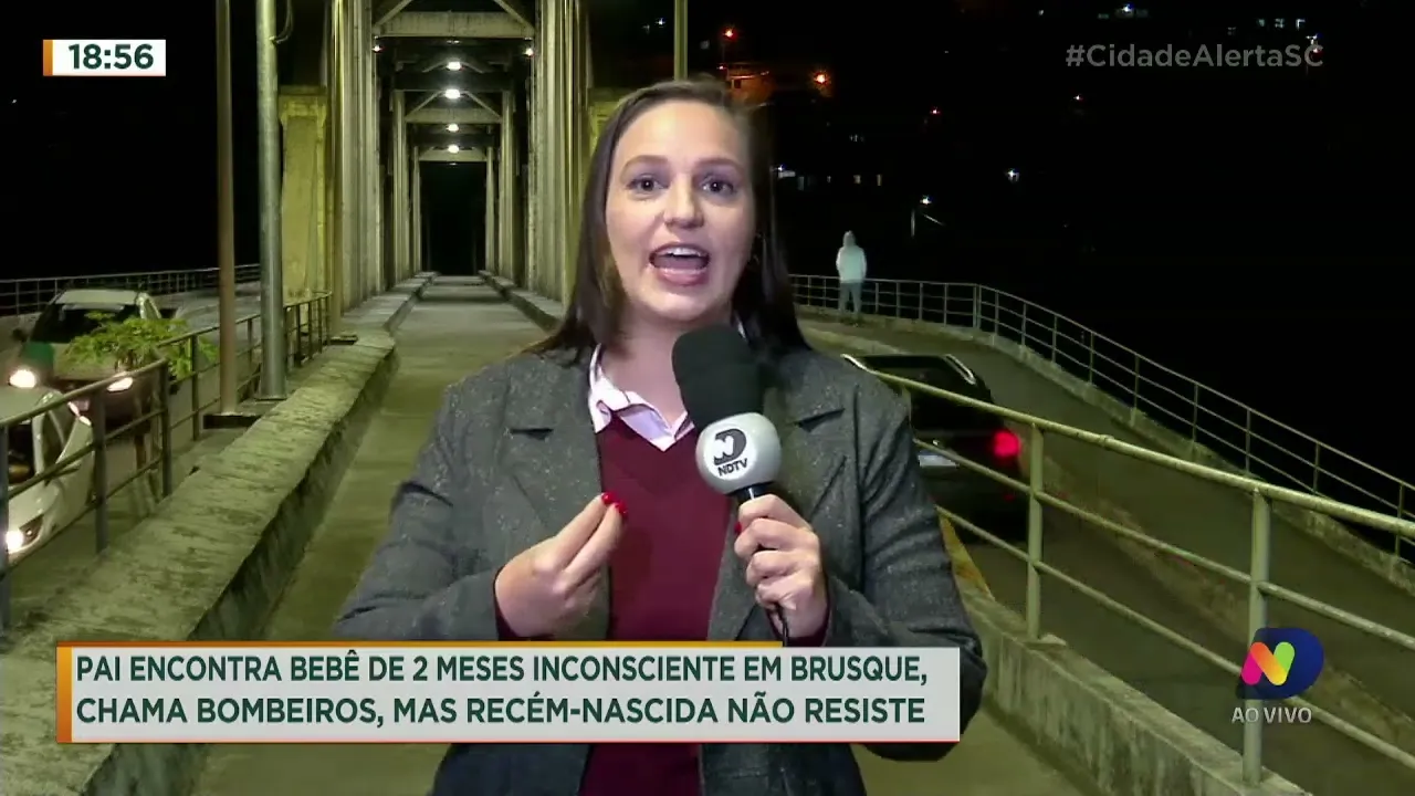 Bebê de dois meses morre após ser encontrada inconsciente pelo pai