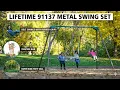 Ultimate Backyard Fun Lifetime 91137 Metal Swing Set Overview