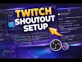 How to Set Up Twitch Shoutouts OBS StreamElements