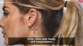 Behind-the-Ear Tattoo Ideas 8 Chic Designs