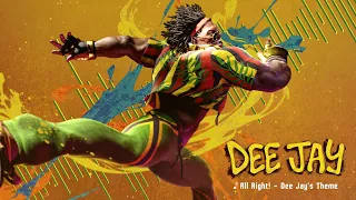 street fighter 6 dee jays theme all right