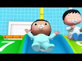 “Ten Little Funny Babies” Playground | LittleBabyBum - Nursery Rhymes for Babies! ABCs and 123s