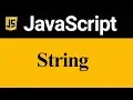 String in JavaScript Hindi