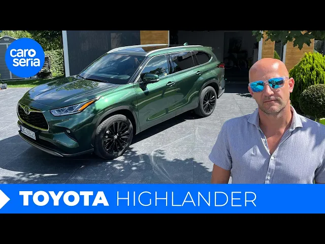 Toyota Highlander, czyli odgrzewany kotlet! (TEST PL/ENG 4K) | CaroSeria