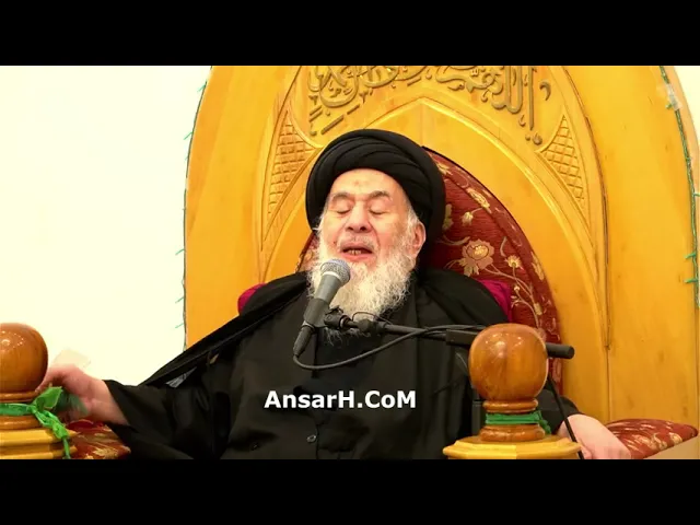 ⁣حول ترجمة الشاعر الكميت   -1 آية الله السيد إمام الجزائري ليلة 15 محرم 1445 هـ