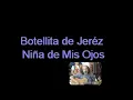 Niña de mis ojos Botellita de Jeréz