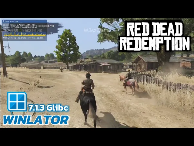 Winlator Glibc (Afei) - Gameplay Read Dead Redemption (Windows) On Android