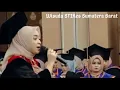 Menyanyikan lagu “Ayah” Seventeen \u0026 “Lagu untuk mama” pada Wisuda STIKes Sumatera Barat 2019