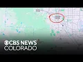 Fire burns southwest of Cheyenne Mountain State Park near Colorado Springs