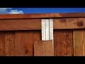 PostMaster Installation Full - 6 Privacy Fence