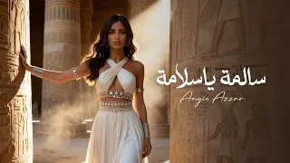 Angie Azzar Salma Ya Salama Official Lyrics Video انجي عازار سالمة يا سلامة 