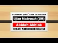 Download Lagu 40 Contoh Soal dan Jawaban Ujian Madrasah (UM) MI | Akidah Akhlak