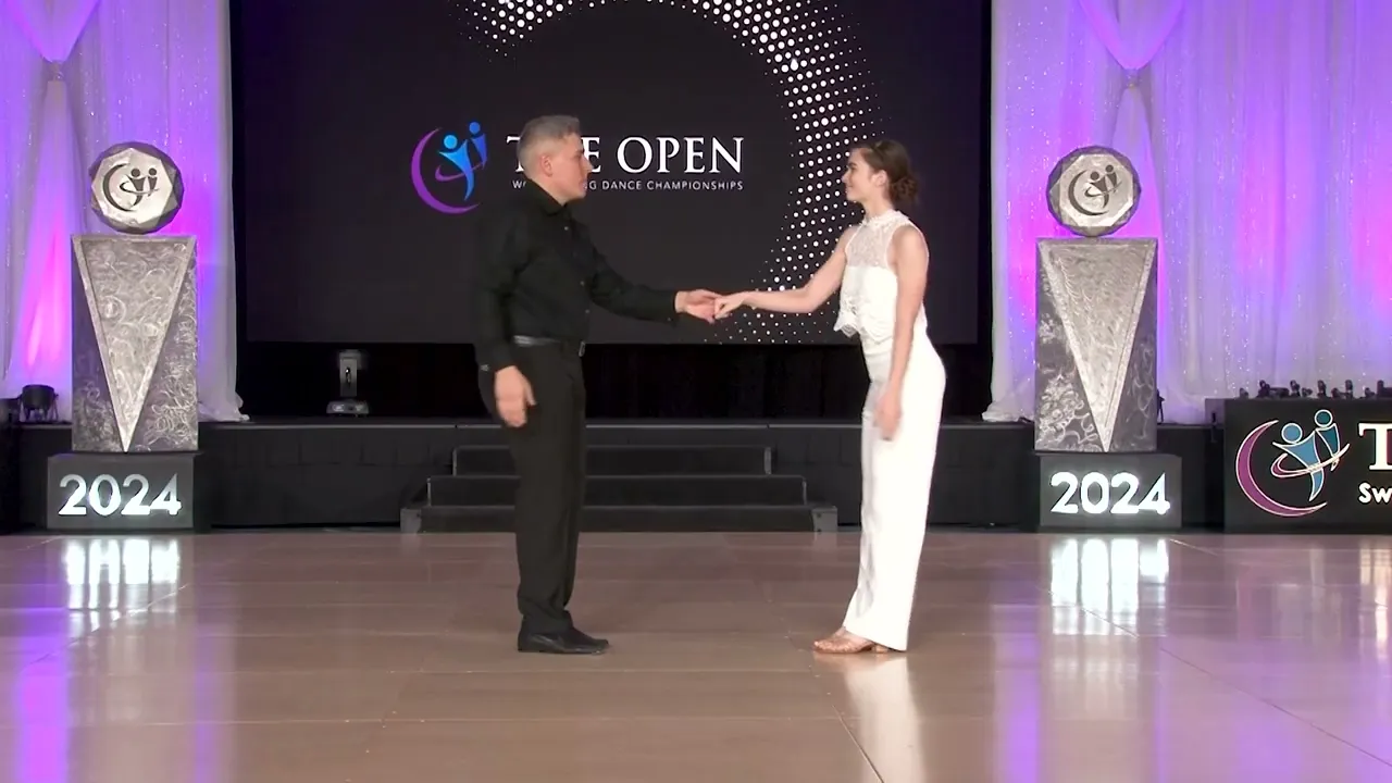 Brennar Goree and Rebecca Hodges - Pro-Am Open Follower Finalist - The Open 2024