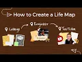 How to Create a Life Map Canva