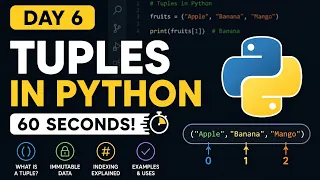 Tuples in Python 60 seconds