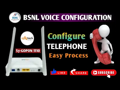 Download MP3 BSNL Voice Configuration | How to Configure BSNL Telephone 2023