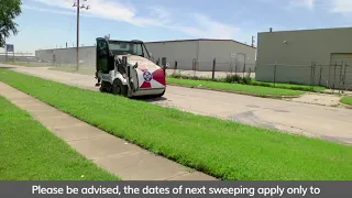 City of Wichita - Street Sweeper Map
