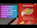 Review Hemaviton Stamina Plus | Komposisi | Kegunaan | Aturan Pakai | Suplemen Vitamin dan Mineral