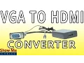 VGA To MI Converter - Change Signals From Analog To Digital