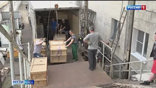 В Музыкальный театр привезли декорации для новых постановок