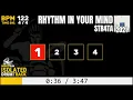 🥁 STR4TA - Rhythm In Your Mind (Drums Only) | Drum Practice 122 BPM