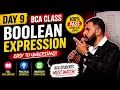 Day 9 Boolean Expression Explained in 15 Minutes BCA Boolean Algebra for Beginners cyber kaksha